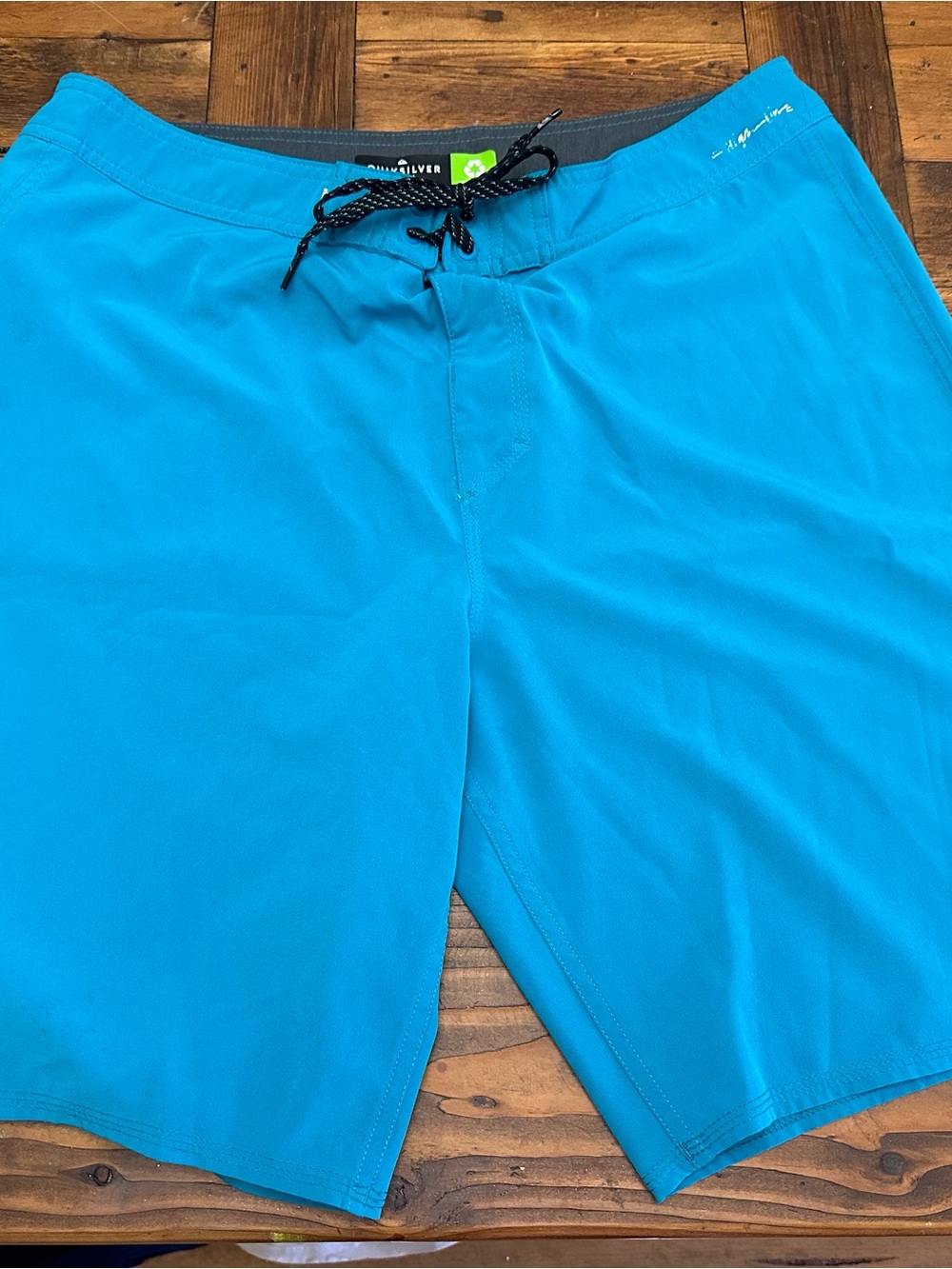 Quiksilver Men's Bright Turquoise Board Shorts